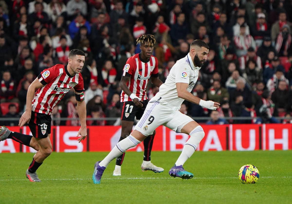 Benzema jugará este domingo su último partido en el Madrid.