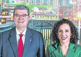 Juan Mari Aburto y Nora Abete volverán a compartir gobierno en Bilbao.