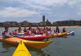 La actividad está organizada por la asociación Getxo Kayak.