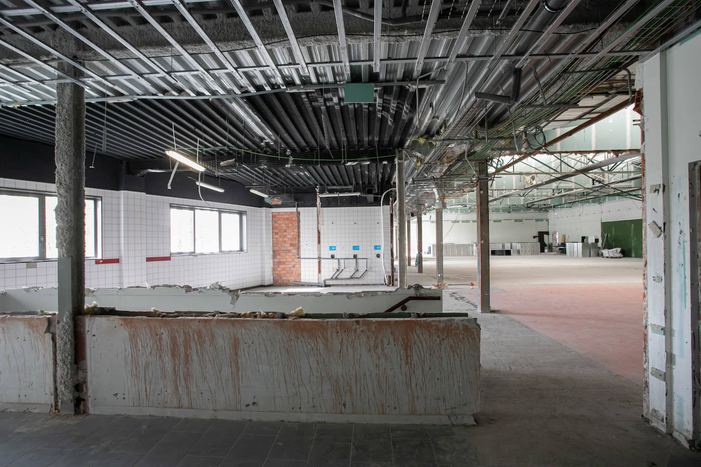 Así evolucionan las obras del Estadio