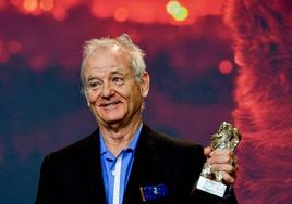 La nueva pareja de Bill Murray, una mujer casi 30 años más joven