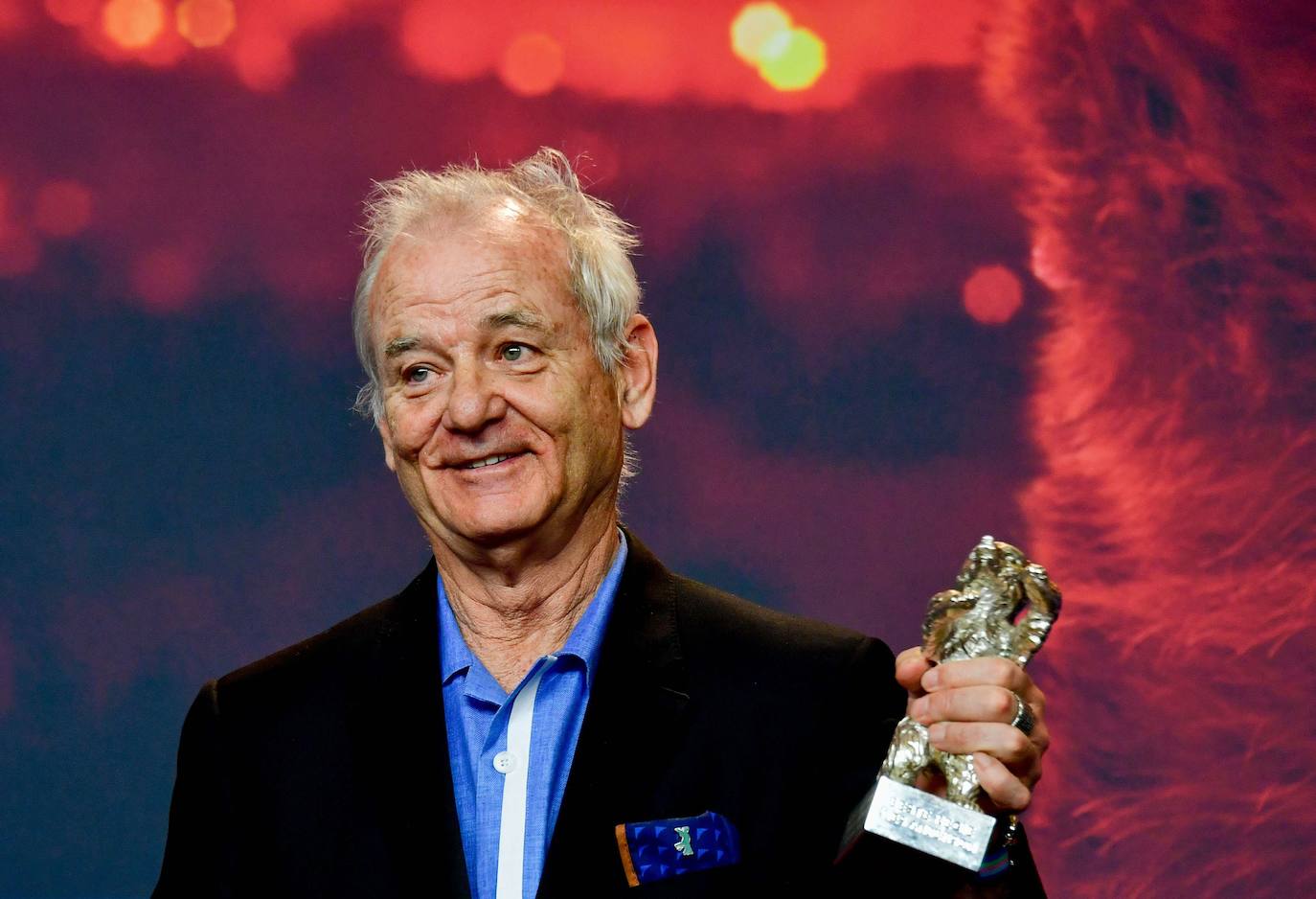 La nueva pareja de Bill Murray, una mujer casi 30 años más joven