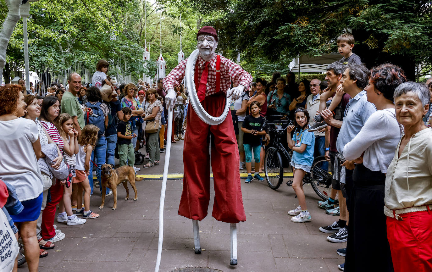 Vitoria se transforma en un gran teatro