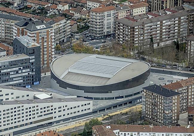 El Iradier Arena ganará peso durante la obra del Principal.