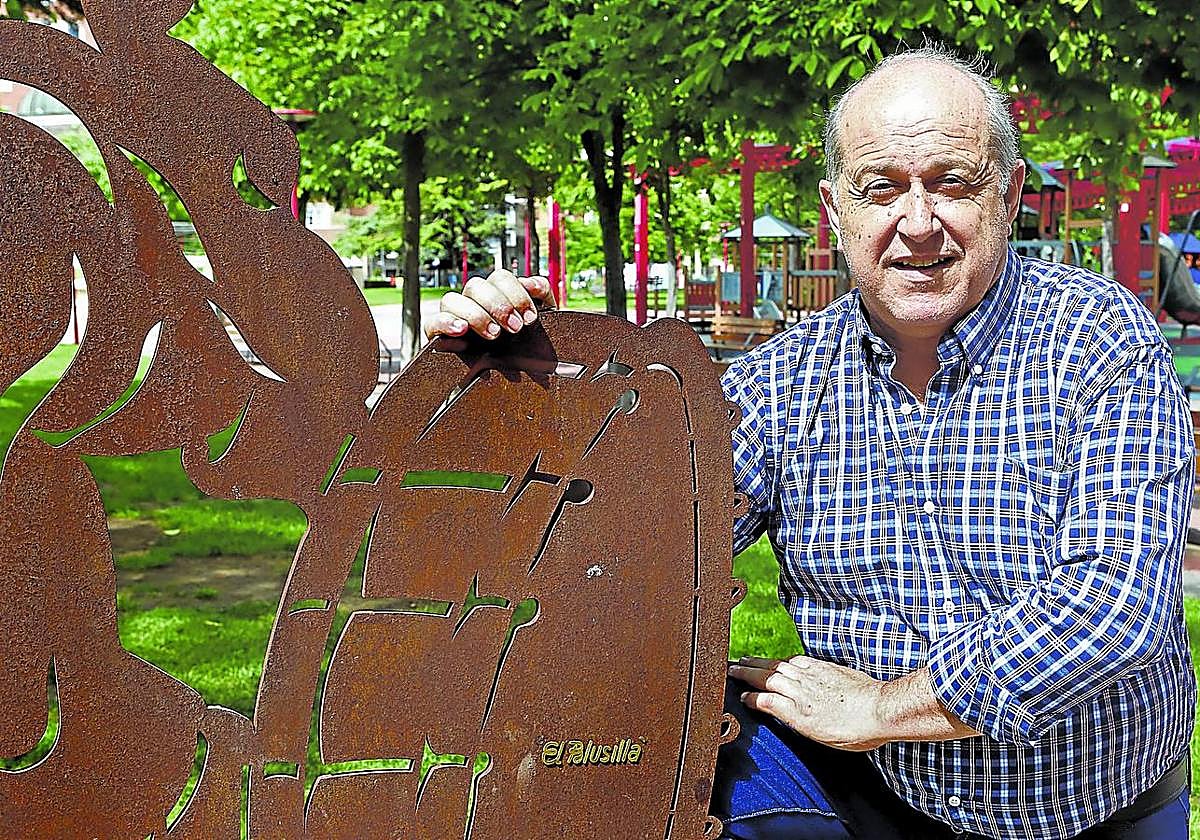 Uno de sus últimos trabajos como presidente lo ha realizado durante la fiestas de San Juan del Monte.