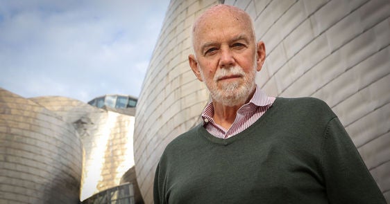 Richard Armstrong, de 74 años, director del Guggenheim de Nueva York.
