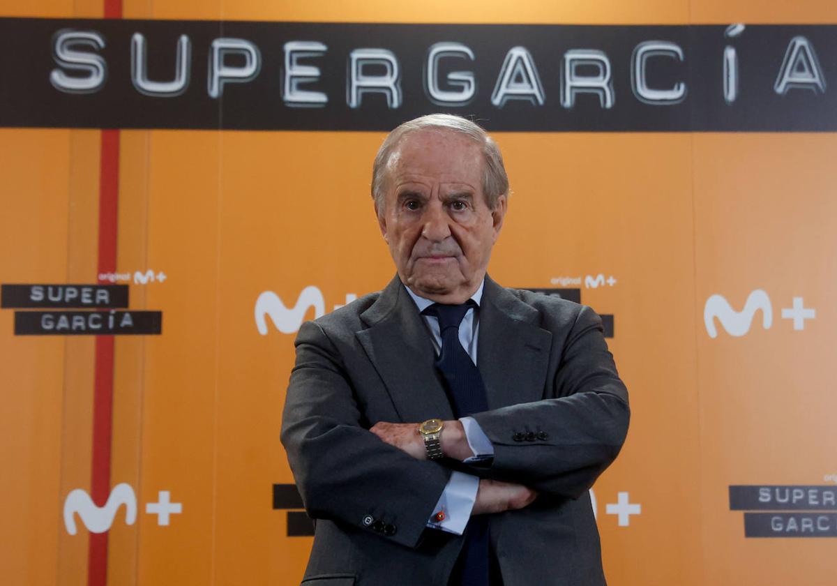 Figura de las ondas durante años, José María García protagoniza la serie documental 'Supergarcía'.