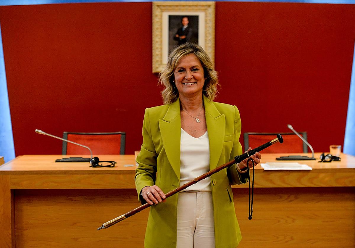Amaia del Campo repite como alcaldesa de Barakaldo por tercera vez.
