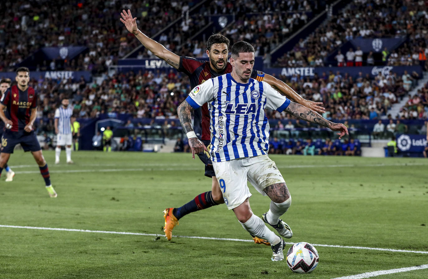 Las mejores fotos del Levante - Alavés