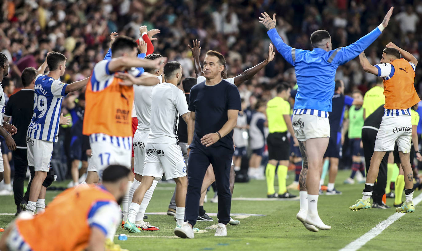 Las mejores fotos del Levante - Alavés