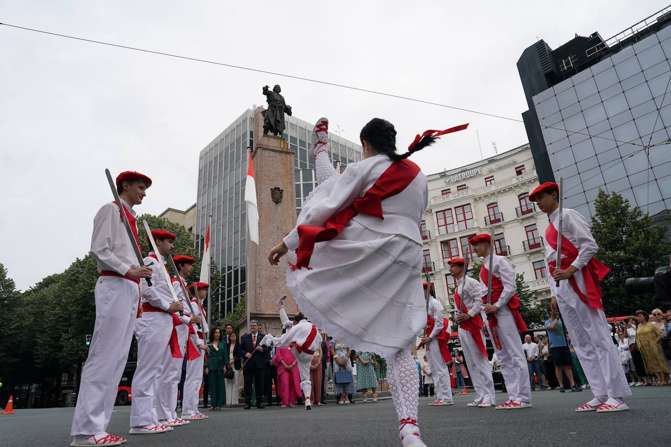 Primer acto de la nueva Corporación de Bilbao