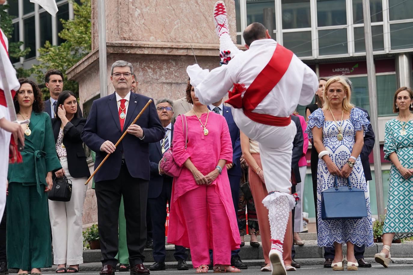 Primer acto de la nueva Corporación de Bilbao