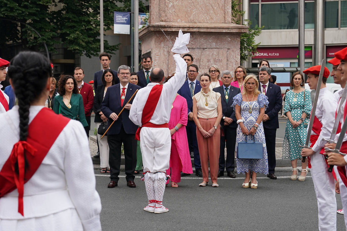 Primer acto de la nueva Corporación de Bilbao