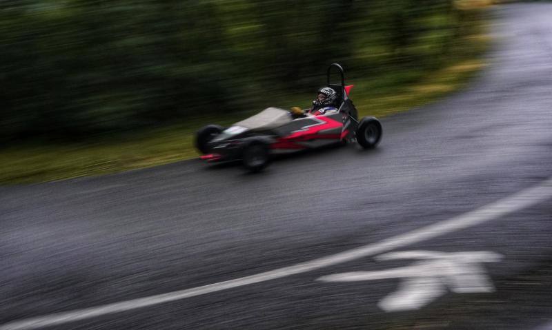 Las imágenes de los valientes y sus goitiberas en Zaldibar