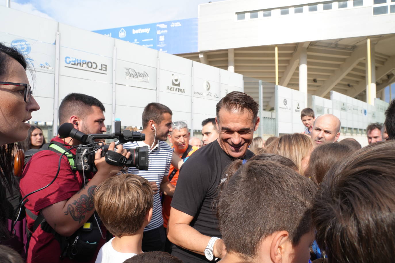 La celebración del ascenso desde el autobús del Alavés