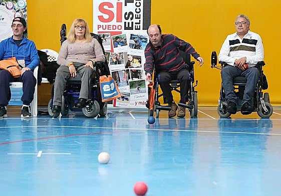 Open de boccia en Erandio, un deporte que estará presente en la semana del deporte.
