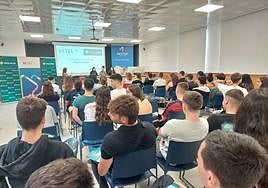 70 alumnos de Grado Superior de todo el País Vasco se han dado cita este lunes en Durango