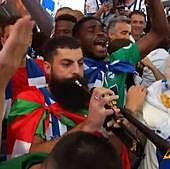 Villalibre se gana a la Virgen Blanca a golpe de trompeta