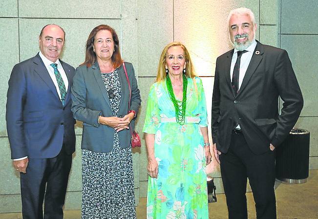 Franck Ribot, Esther Gutiérrez Orrantia, María Jesús Cava y Charles Pinto. 