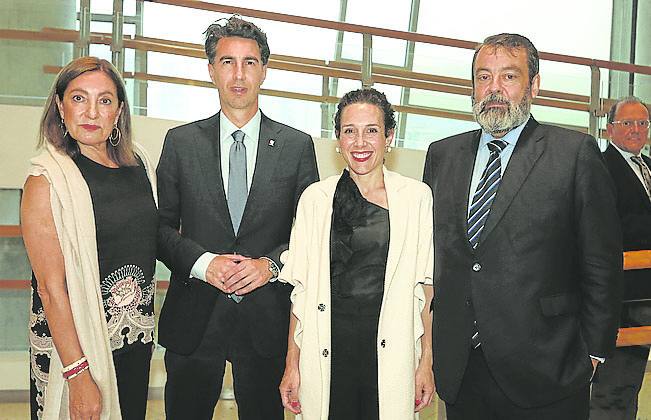 Ana Ormazabal, Xabier Ochandiano, Nora Abete y Javier Ormazabal.