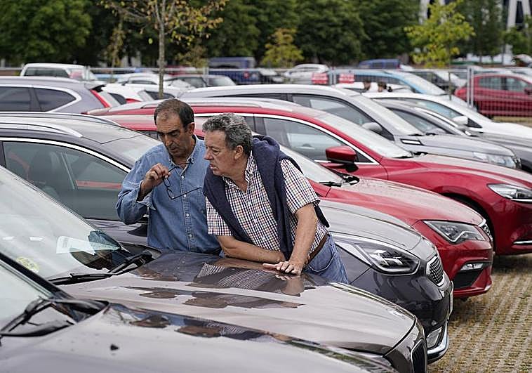 Una edición anterior de la Feria del Vehículo de la Ocasión.
