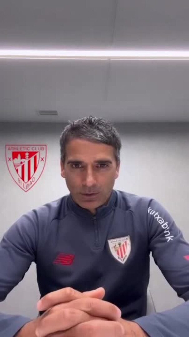 Javi González, técnico del segundo juvenil, se despide del Athletic ...