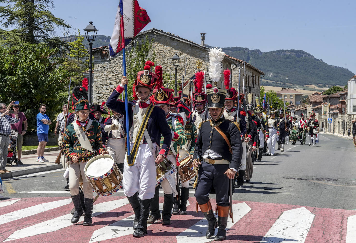 Desfile napoleónico en Nanclares de la Oca