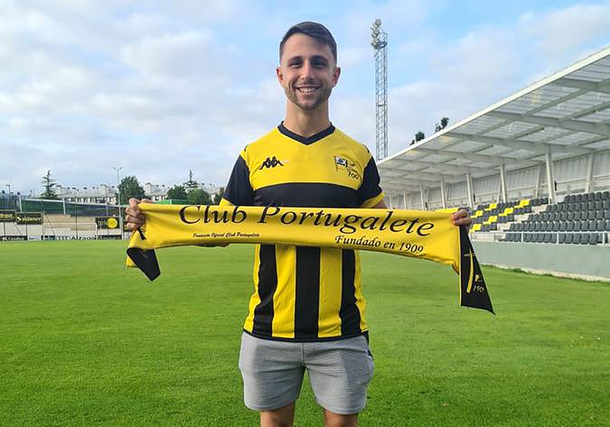 'Markitos' Jimeno es el quinto fichaje anunciado por el Portugalete de cara a la próxima temporada.