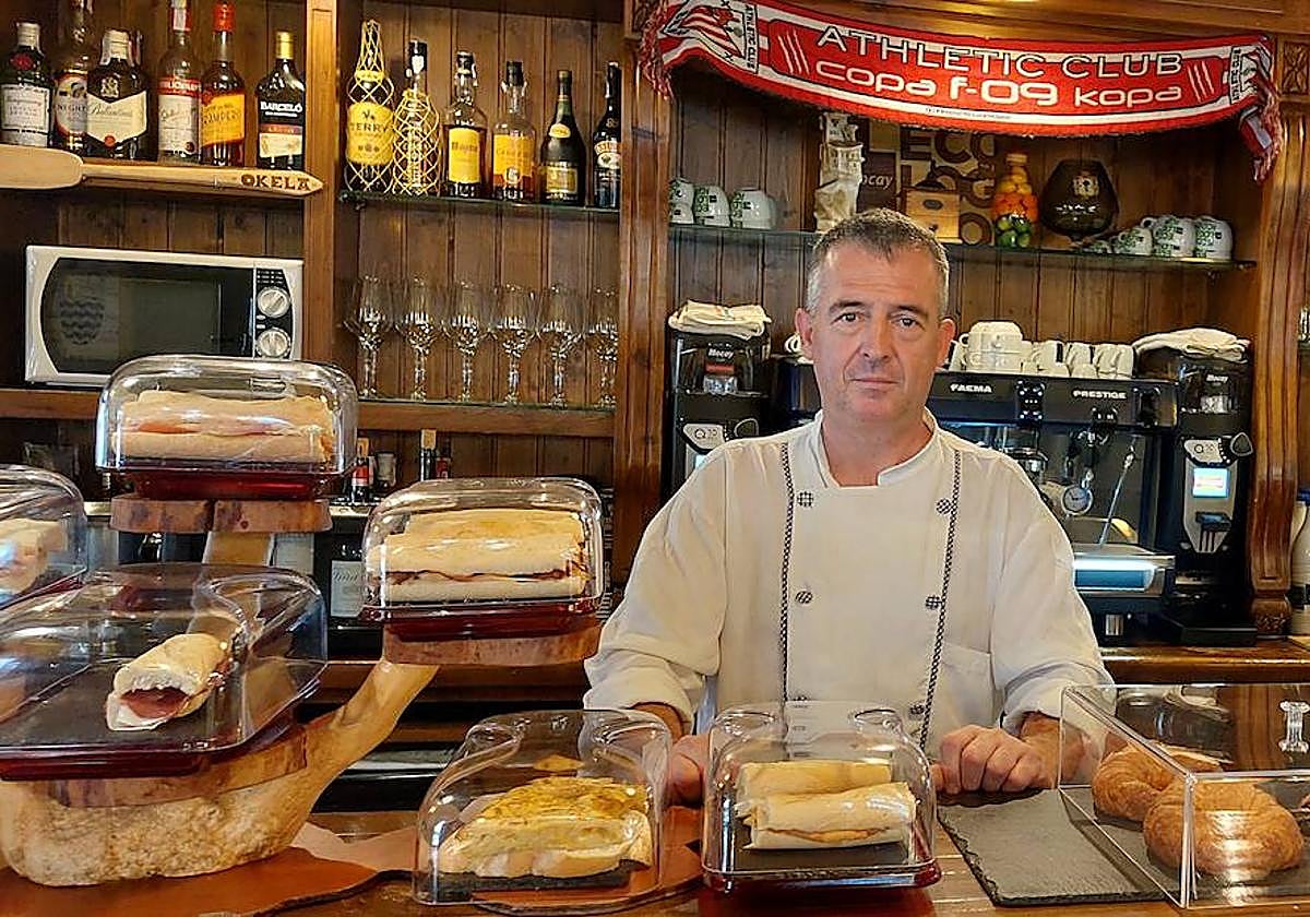 Javier Madariaga, del Okela, un restaurante familiar que ya va por la cuarta generación.