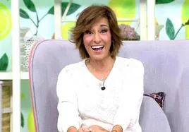 Adela González durante un programa de 'Sálvame'.