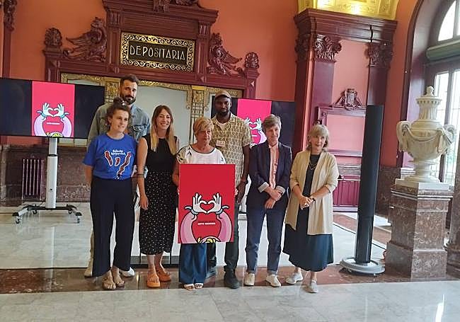 El Ayuntamiento de Bilbao ha acogido este martes la presentación del cartel ganador.