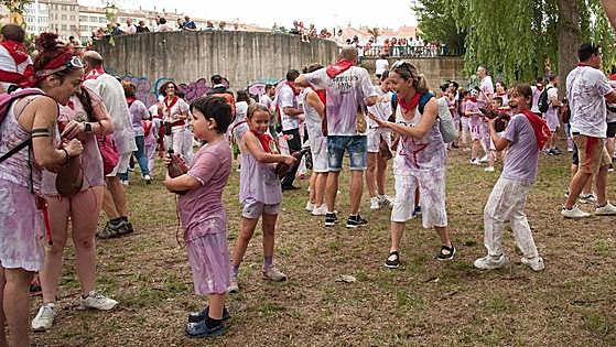 La minibatalla tiñe de rojo el Tirón