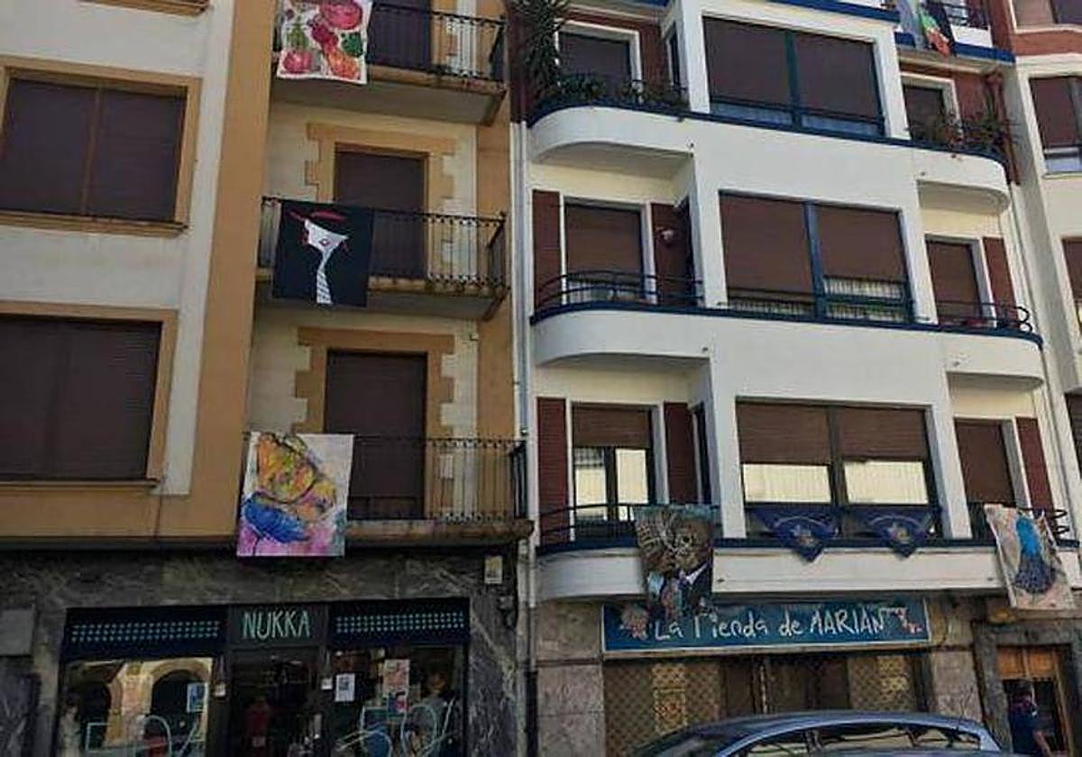 Los 'zintzilik' volverán a estar presentes en los balcones de Amorebieta.