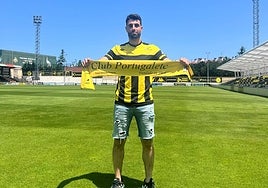 Hugo Cabanas firma por el Portugalete procedente del Leioa.