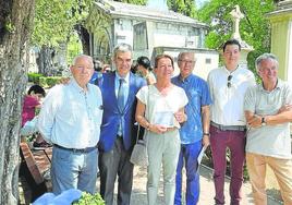 Juan Antonio Zárate, Gonzalo Serrats, María Ruiz Lopetegui, Patxi Viana, Íñigo Montoya y Ramón Jiménez Fraile.