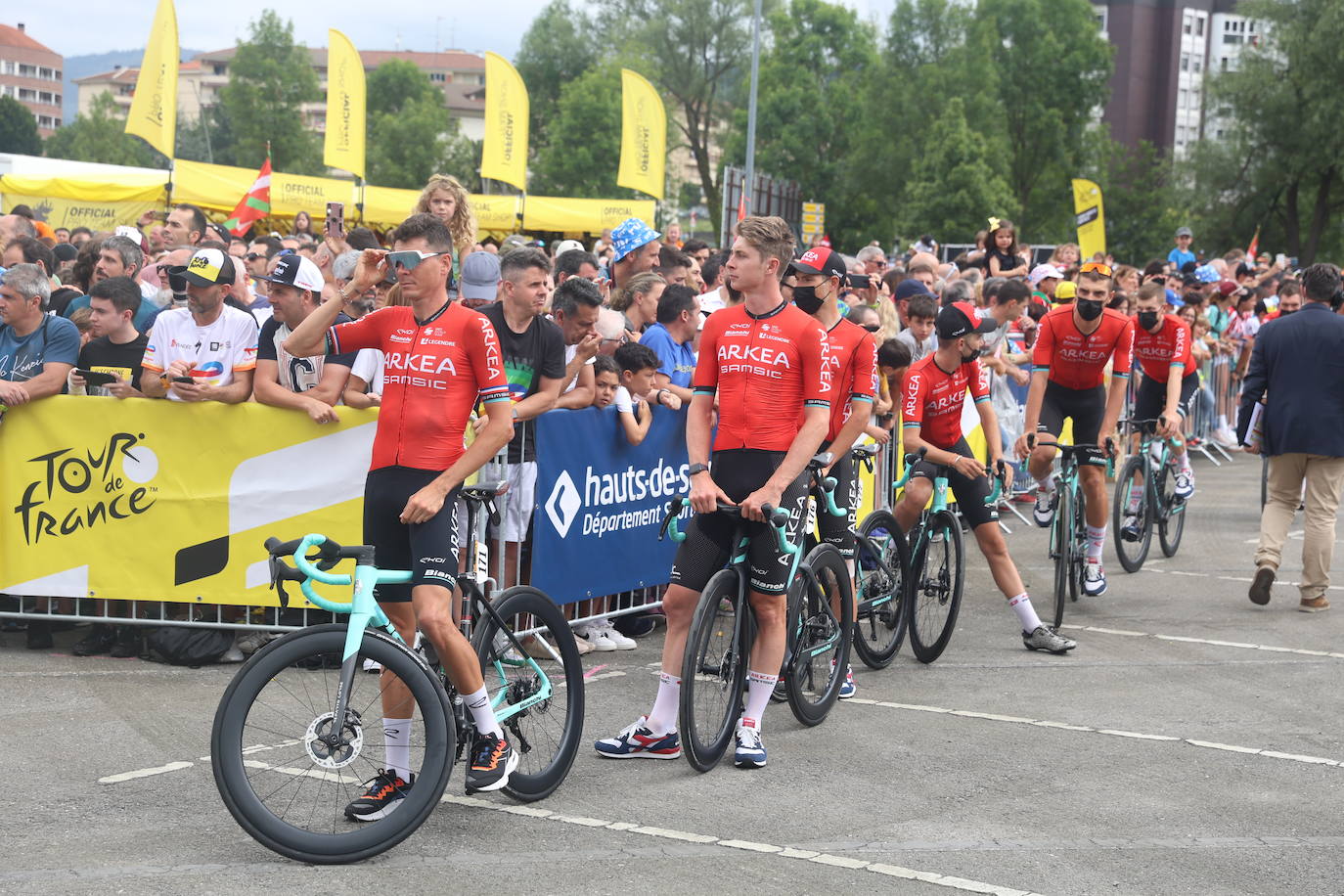 Las mejores imágenes del Tour en Amorebieta