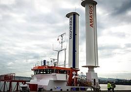 De izquierda a derecha, Asier Lorente, Gorka Zabala, Carlos Rodríguez, Itziar Sabas, Sabino J. Chapero y José Miguel Bermúdez.