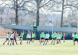 Entrenamiento en Lezama.
