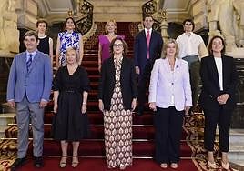 El nuevo Gobierno foral de Bizkaia.
