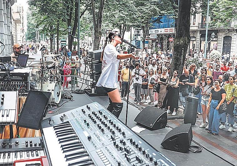 Queralt Lahoz lleva el BBK Live a la Gran Vía