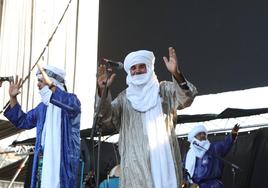 Tinariwen, un desierto sobre el césped artificial