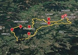 Mungiako eta Gatikako txokoetatik ibilbide zirkularra, Butroeko gaztelua barne