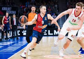 Marcelinho, durante su segunda etapa en el Baskonia.