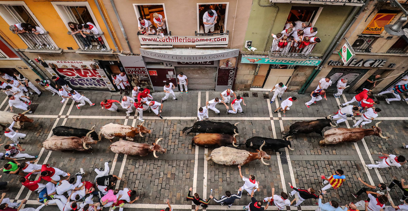 Las mejores imágenes de Sanfermines tras seis días de encierros