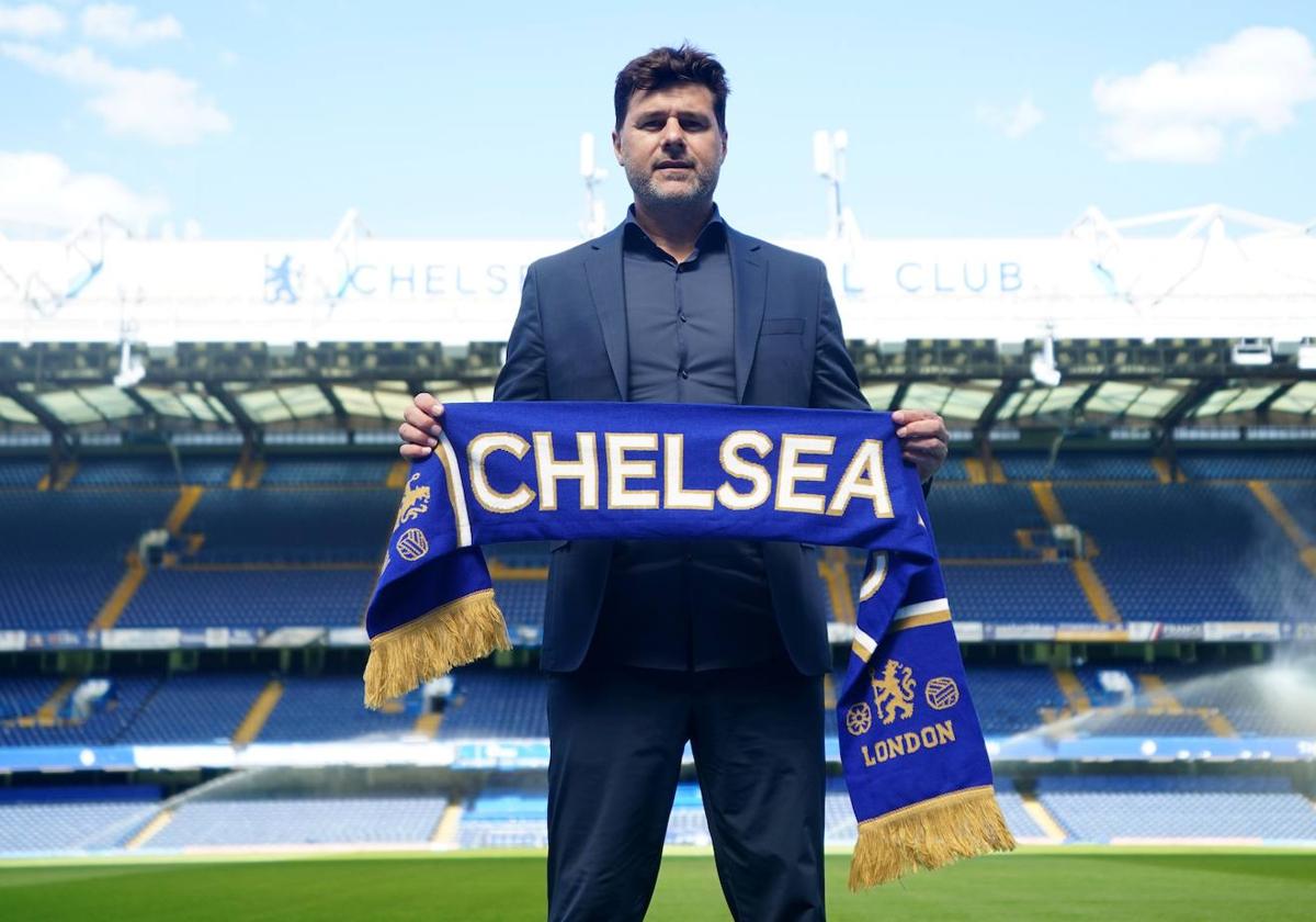 Mauricio Pochettino fue presentado el 7 de julio en Stamford Bridge como nuevo entrenador del Chelsea.