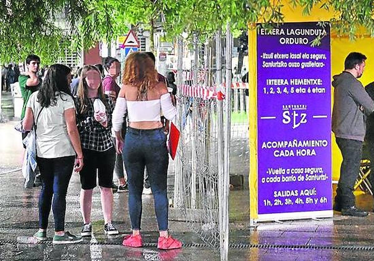 Santurtzi refuerza su dispositivo antiagresiones para los Cármenes