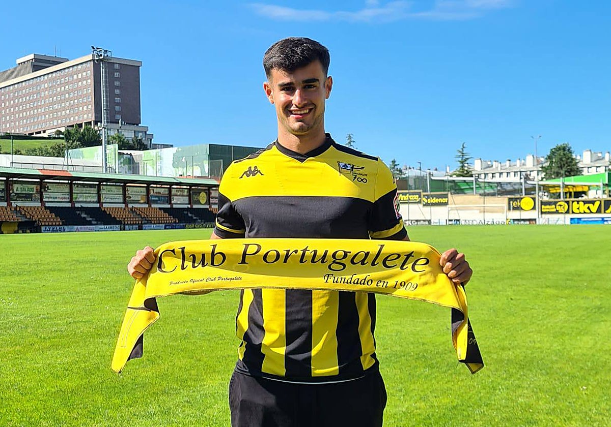 Gonzalo Zorrilla es el duodécimo nuevo fichaje del Portugalete.