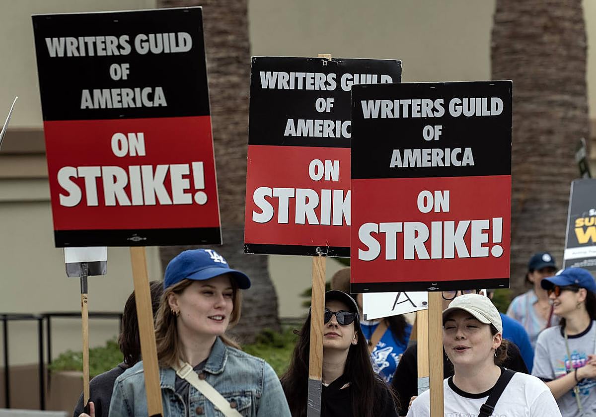 Los actores de Hollywood, en huelga: «Somos víctimas de la codicia»