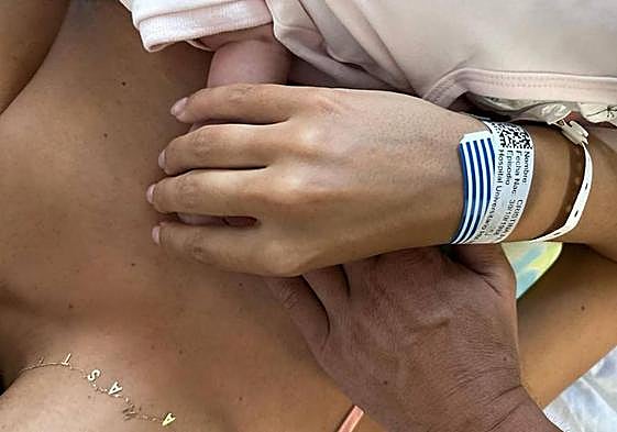 Foto compartida por la pareja.