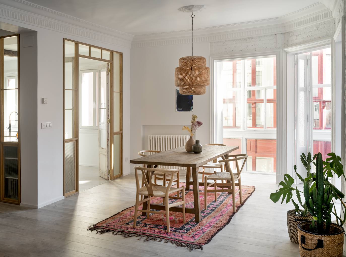 El piso clásico (pero moderno) de una pareja en el Casco Viejo